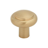 Top Knobs Clarence 1 1/4" Diameter Mushroom Knob, Honey Bronze - TK3110HB