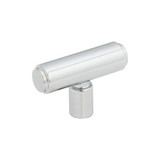 Top Knobs Clarence 2" Length Bar Knob, Polished Chrome - TK3111PC