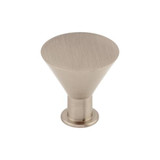 Top Knobs Cocktail 1 3/16" Diameter Round Knob, Brushed Satin Nickel - M585