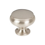Top Knobs Cumberland 1 1/4" Diameter Round Knob, Brushed Satin Nickel - TK3090BSN