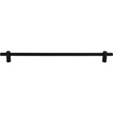 Top Knobs Dempsey 12" Center to Center Bar Pull, Flat Black - TK3257BLK