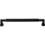 Top Knobs Cumberland 18" Center to Center Appliance Pull, Flat Black - TK3098BLK