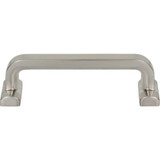 Top Knobs Harrison 3 3/4" Center to Center Bar Pull, Brushed Satin Nickel - TK3162BSN