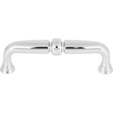 Top Knobs Henderson 3 3/4" Center to Center Bar Pull, Polished Chrome - TK1021PC