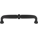 Top Knobs Henderson 5 1/16" Center to Center Bar Pull, Flat Black - TK1022BLK