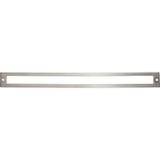Top Knobs Hollin Backplate 12" Center to Center, Brushed Satin Nickel - TK929BSN