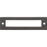 Top Knobs Hollin Backplate 3 3/4" Center to Center , Ash Gray - TK924AG