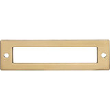 Top Knobs Hollin Backplate 3 3/4" Center to Center , Honey Bronze - TK924HB