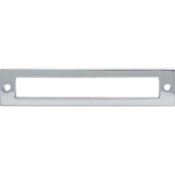 Top Knobs Hollin Backplate 5 1/16" Center to Center, Polished Chrome - TK925PC