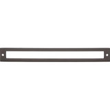 Top Knobs Hollin Backplate 8 13/16" Center to Center, Ash Gray - TK928AG