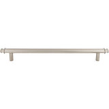 Top Knobs Julian 12" Center to Center Appliance Pull, Brushed Satin Nickel - TK3058BSN