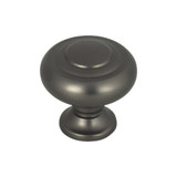 Top Knobs Kent 1-1/4" Diameter Mushroom Knob, Ash Gray - TK1000AG