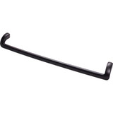 Top Knobs Kentfield 12" Center to Center Drop handle, Flat Black - TK955BLK