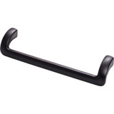 Top Knobs Kentfield 6 5/16" Center to Center Drop handle, Flat Black - TK952BLK