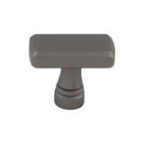Top Knobs Kingsbridge 1 3/8" Length Rectangle Knob, Ash Gray - TK850AG