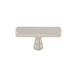 Top Knobs Kingsbridge 2 3/8" Length Rectangle Knob, Brushed Satin Nickel - TK852BSN