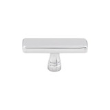 Top Knobs Kingsbridge 2 3/8" Length Rectangle Knob, Polished Chrome - TK852PC