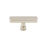 Top Knobs Kingsbridge 2 3/8" Length Rectangle Knob, Polished Nickel - TK852PN