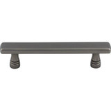 Top Knobs Kingsbridge 3 3/4" Center to Center Bar Pull, Ash Gray - TK853AG