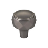 Top Knobs Kingsmill 1 1/4" Diameter Geometric Knob, Ash Gray - TK3080AG
