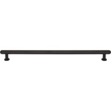 Top Knobs Lambert 12" Center to Center Bar Pull, Flat Black - TK3336BLK