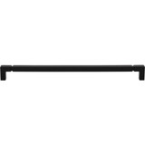 Top Knobs Langston 12" Center to Center Bar Pull, Flat Black - TK3226BLK