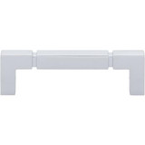 Top Knobs Langston 3 3/4" Center to Center Bar Pull, Polished Chrome - TK3221PC