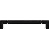 Top Knobs Langston Pull 6 5/16" (c-c) - Flat Black - TK3223BLK