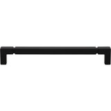 Top Knobs Langston 7 9/16" Center to Center Bar Pull, Flat Black - TK3224BLK