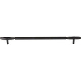 Top Knobs Kingsmill Appliance Pull 18" (c-c) - Flat Black - TK3088BLK