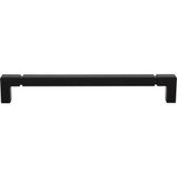 Top Knobs Langston 18" Center to Center Appliance Pull, Flat Black - TK3228BLK