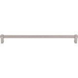 Top Knobs Lawrence 12" Center to Center Bar Pull, Brushed Satin Nickel - TK3215BSN