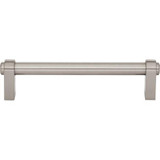 Top Knobs Lawrence Pull 5 1/16" (c-c) - Brushed Satin Nickel - TK3211BSN