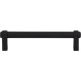 Top Knobs Lawrence Pull 5 1/16" (c-c) - Flat Black - TK3211BLK