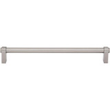 Top Knobs Lawrence 8 13/16" Center to Center Bar Pull, Brushed Satin Nickel - TK3214BSN