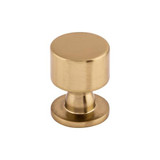 Top Knobs Lily 1" Diameter Round Knob, Honey Bronze - TK820HB