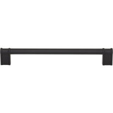 Top Knobs Newburn 7 9/16" Center to Center Bar Pull, Flat Black - TK3385BLK