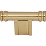 Top Knobs Newburn T-Knob 2 1/4" - Honey Bronze - TK3380HB