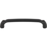 Top Knobs Pomander Pull 5 1/16" (c-c) - Flat Black - TK1032BLK