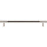 Top Knobs Prestwick Pull 8 13/16" (c-c) - Polished Nickel - TK3244PN