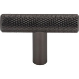 Top Knobs Prestwick 2" T-Knob, Ash Gray - TK3240AG