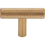 Top Knobs Prestwick 2" T-Knob, Honey Bronze - TK3240HB
