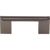 Top Knobs Princetonian 3" Center to Center Bar Pull, Ash Gray - M2443