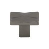 Top Knobs Quilted Knob 1 1/4" - Ash Gray - TK560AG