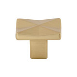 Top Knobs Quilted 1 1/4" Length Rectangle Knob, Honey Bronze - TK560HB
