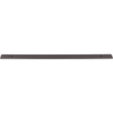 Top Knobs Radcliffe Backplate 12" Center to Center, Ash Gray - TK3286AG