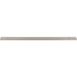 Top Knobs Radcliffe Backplate 12" Center to Center, Brushed Satin Nickel - TK3286BSN