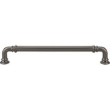 Top Knobs Reeded Pull 7" (c-c) - Ash Gray - TK324AG