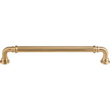 Top Knobs Reeded Pull 7" (c-c) - Honey Bronze - TK324HB