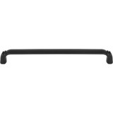 Top Knobs Pomander 12" Center to Center Appliance Pull, Flat Black - TK1037BLK